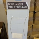 6 units -door hanger towel bars RRP £83