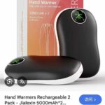 20 units -Hand Warmers Rechargeable 2 Pack – Jialexin 5000mAh*2 Large Hand Warmer Reusable £679