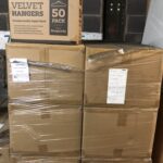64 Boxes of 50 Velvet Clothes Hangers Pallet (3200 individual hangers) - Image 2
