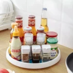 40-Spinning Organizer Rotating Tray 1-Tier Spice Rack Round Shelf Condiment Storage RRP £559