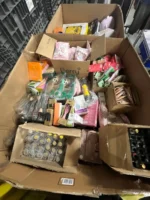 assorted cosmetics pallets for sale