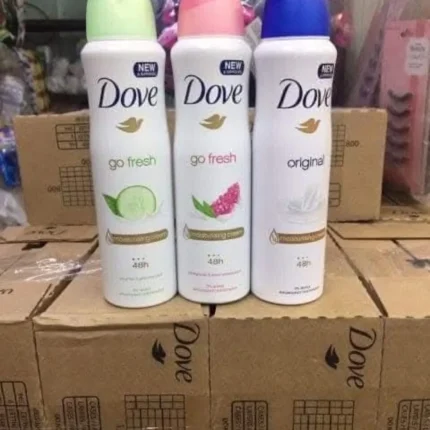 Dove Men & Women Anti-Perspirant Deodorant Spray Pallets – Wholesale Personal Care
