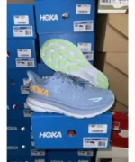 Hoka Men’s Clifton 9 Trainers Shoes D Sneaker Gym - Image 2