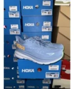 Hoka Men’s Clifton 9 Trainers Shoes D Sneaker Gym - Image 4