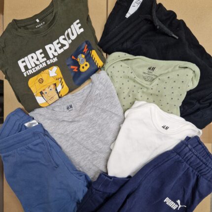 Sorted used clothing 20 kg MIX – children’s (spring-summer)