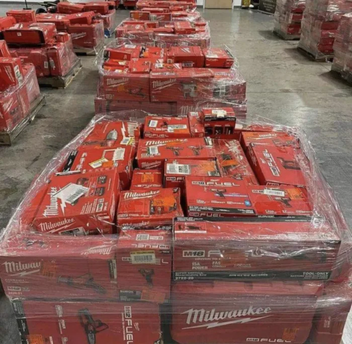 Milwaukee Tool Liquidation Pallets for Sale - WareHouse Pallets Liquidation