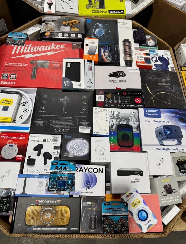 pallet-electronic Mixed Electronics Pallets: Wholesale Bulk Electronics for Resellers