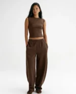 Adanola Barrel Leg Sweatpants - Image 2