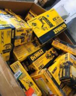Mixed DeWalt Tools Pallet for Sale – 90 Brand New Tools